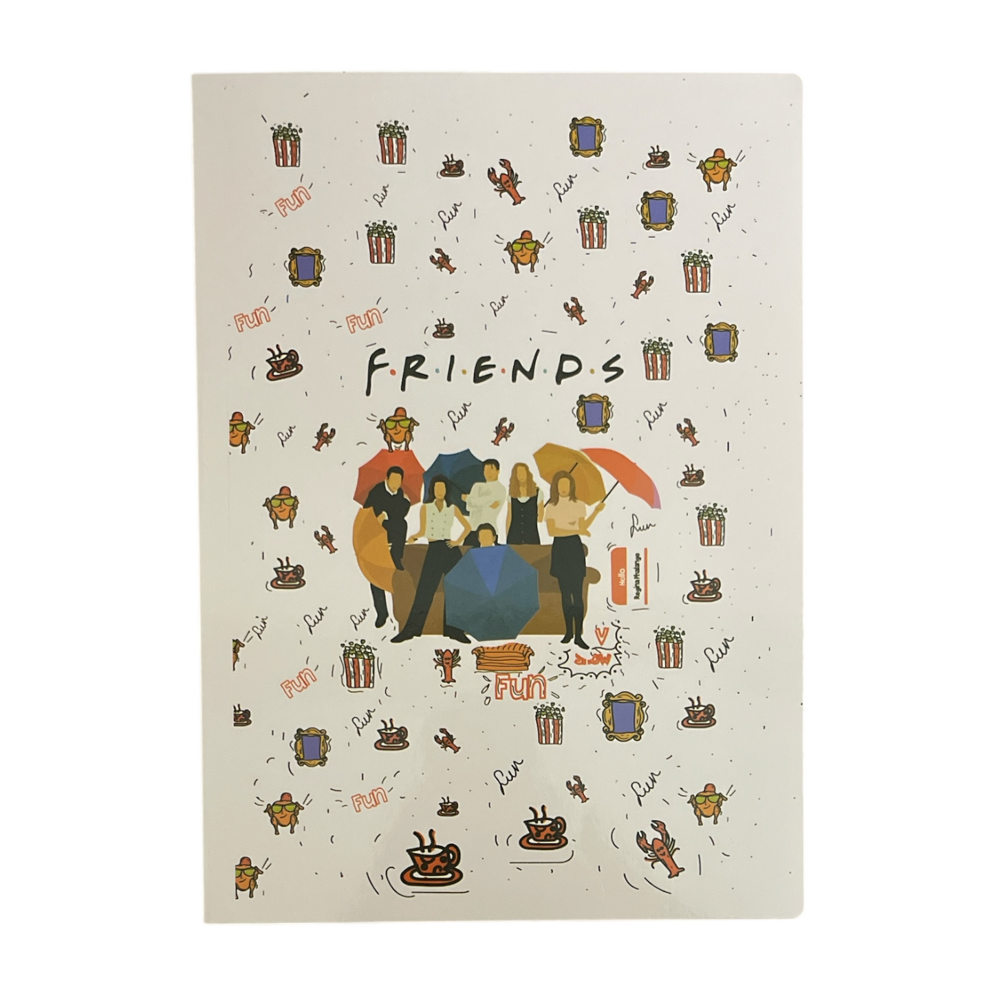 80 Sheets  2Be Stapled Lined Notebook A4