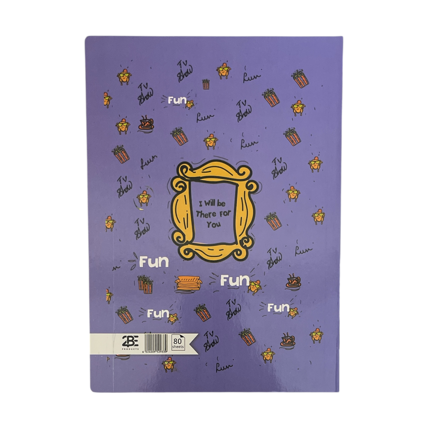 80 Sheets  2Be Stapled Lined Notebook A4