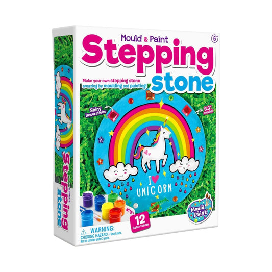 Eduman Mold Paint Stepping Stone Unicorn