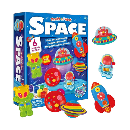 Eduman Mould & Paint Space Elements, DIY Toy for kids