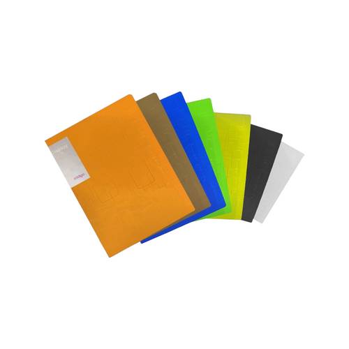 100 Pockets Midgo A4 Office Clear Book