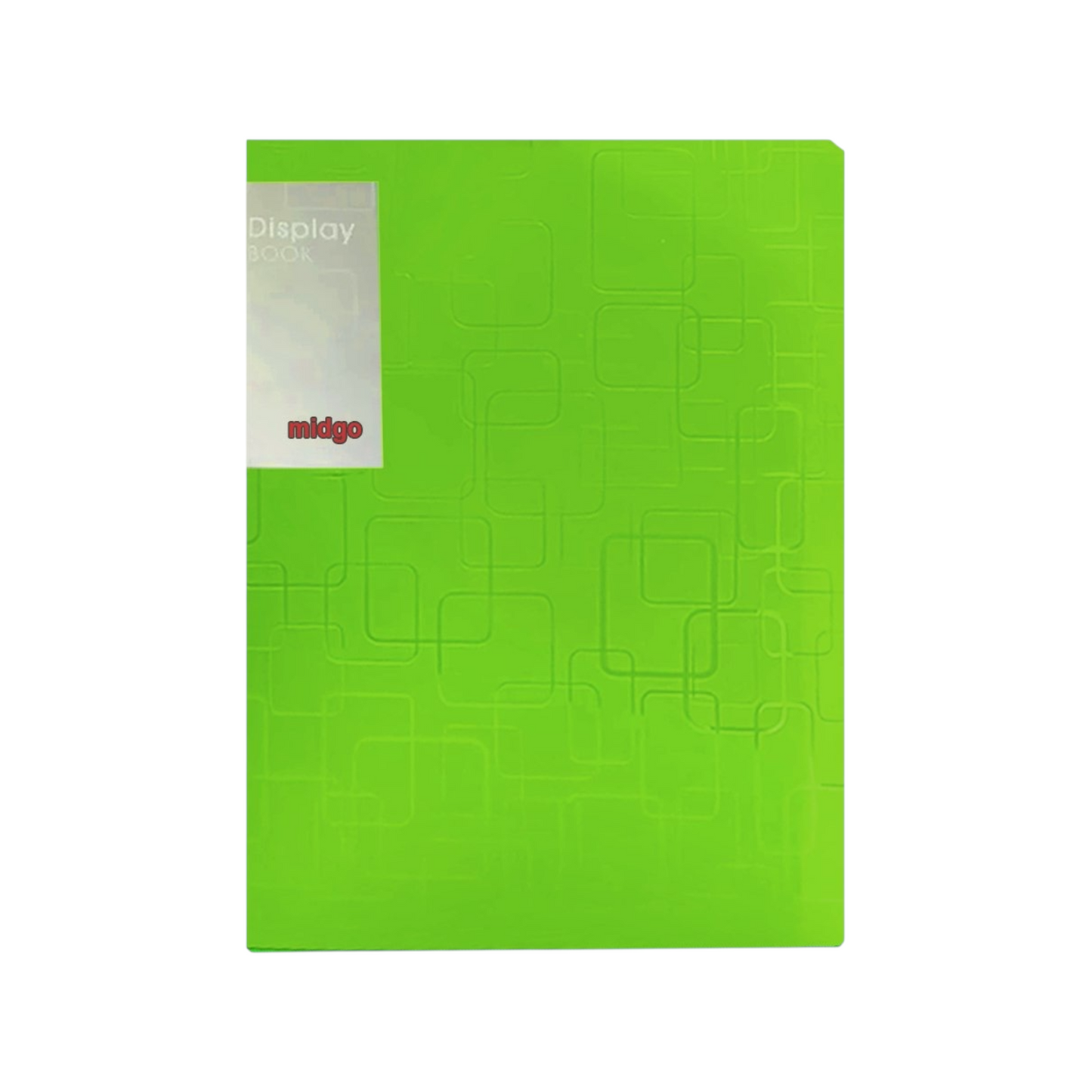 60 Pockets Midgo A4 Office Clear Book, M-260A -