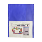 A4 Plastic Notebook Cover Pack of 1 Pieces