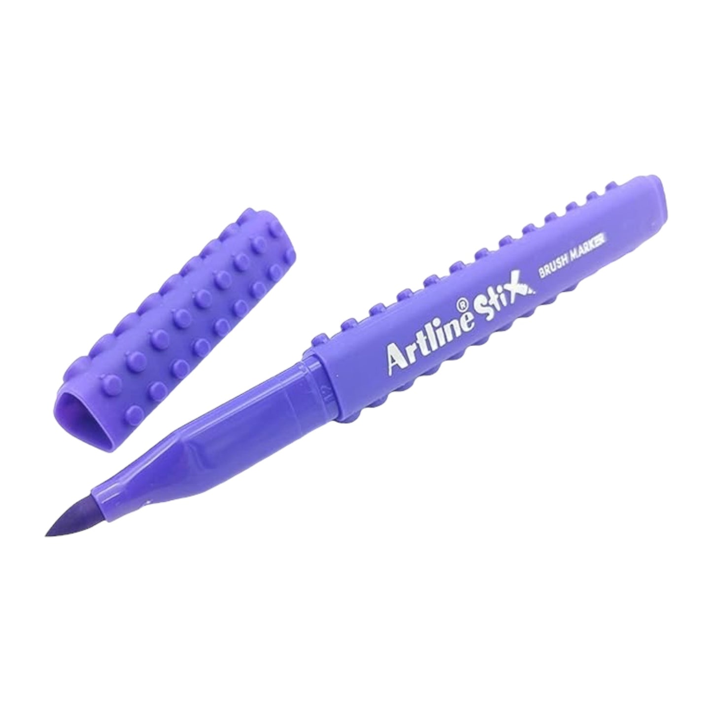 Artline Stix Brush Marker Violet Model  ETX-F