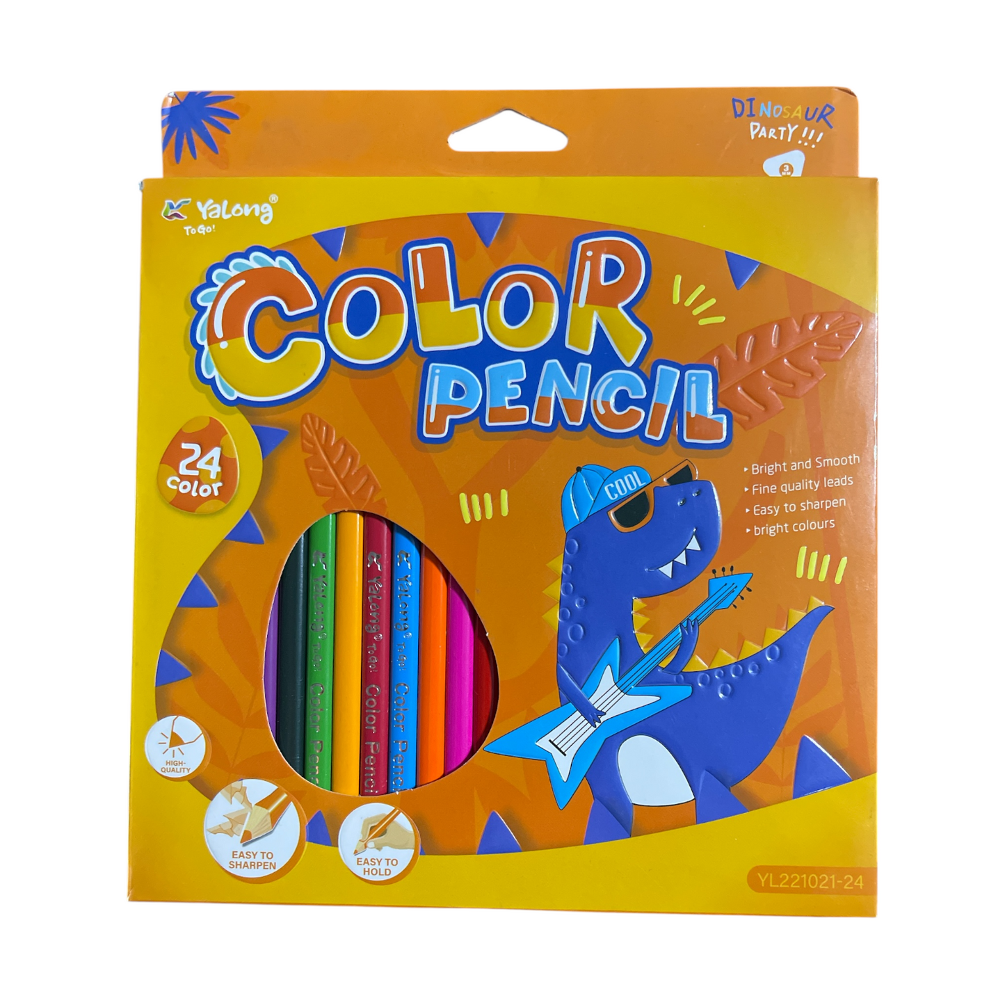 Yalong Color Pencil 24Pc 1Pck
