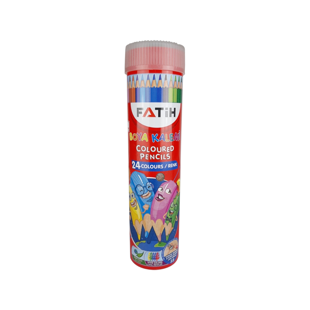 Fatih 33224 long color Pencil in a Jar – Set of 24 colors