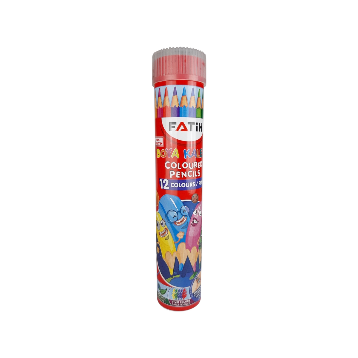 Fatih 33114 long color Pencil in a Jar – Set of 12 colors
