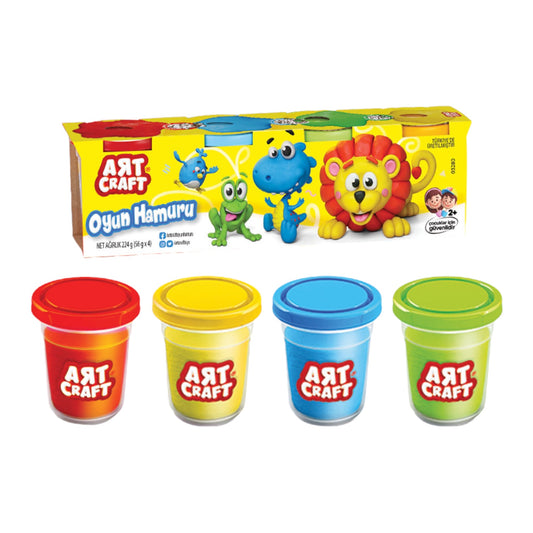 Play Dough 4 Tub Pack (224 Gr)