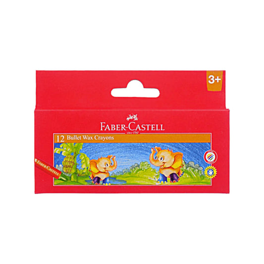 Faber-Castell Bullet Wax Crayons 58 mm Pack of 12