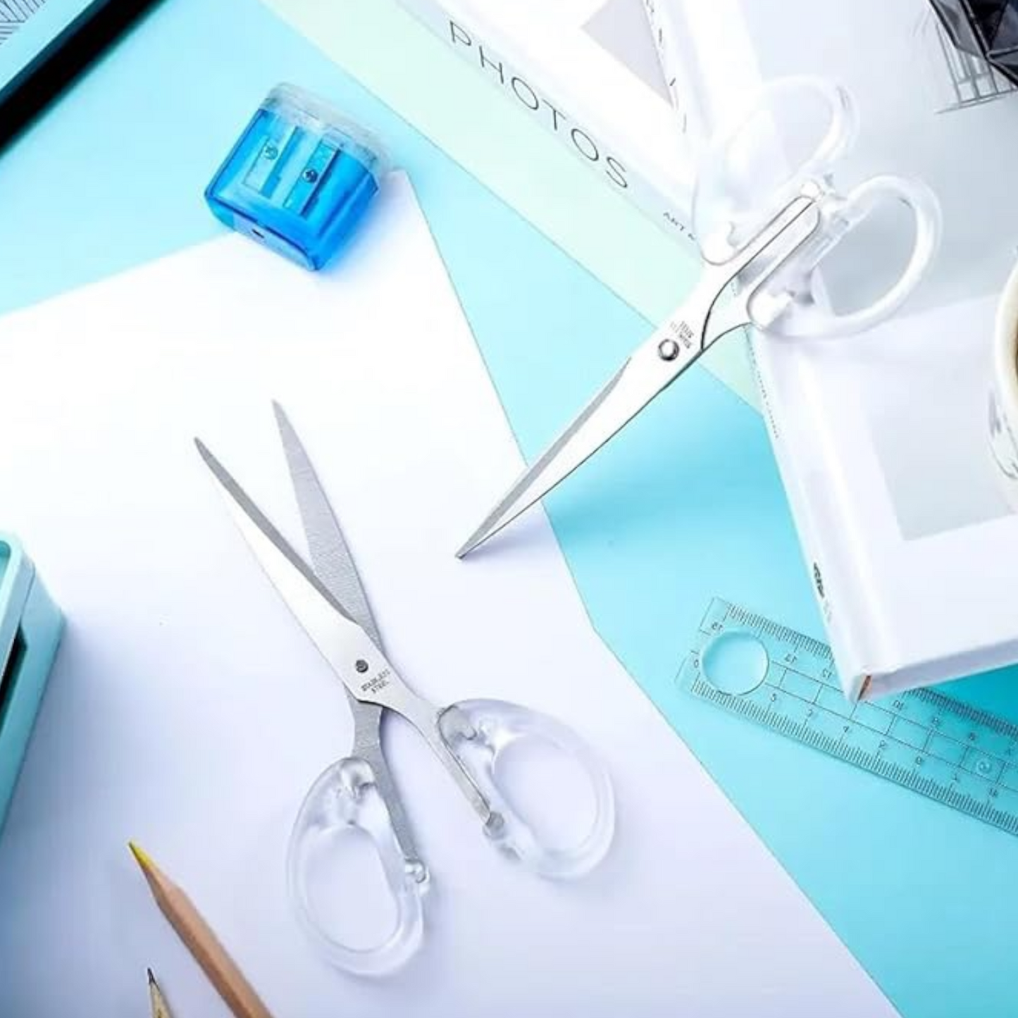 Paper Scissor - Stainless Steel Scissor, Sharp & Durable 145 mm