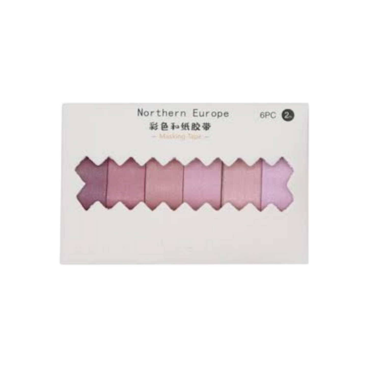 Masking Tape in 6 Different Shades
