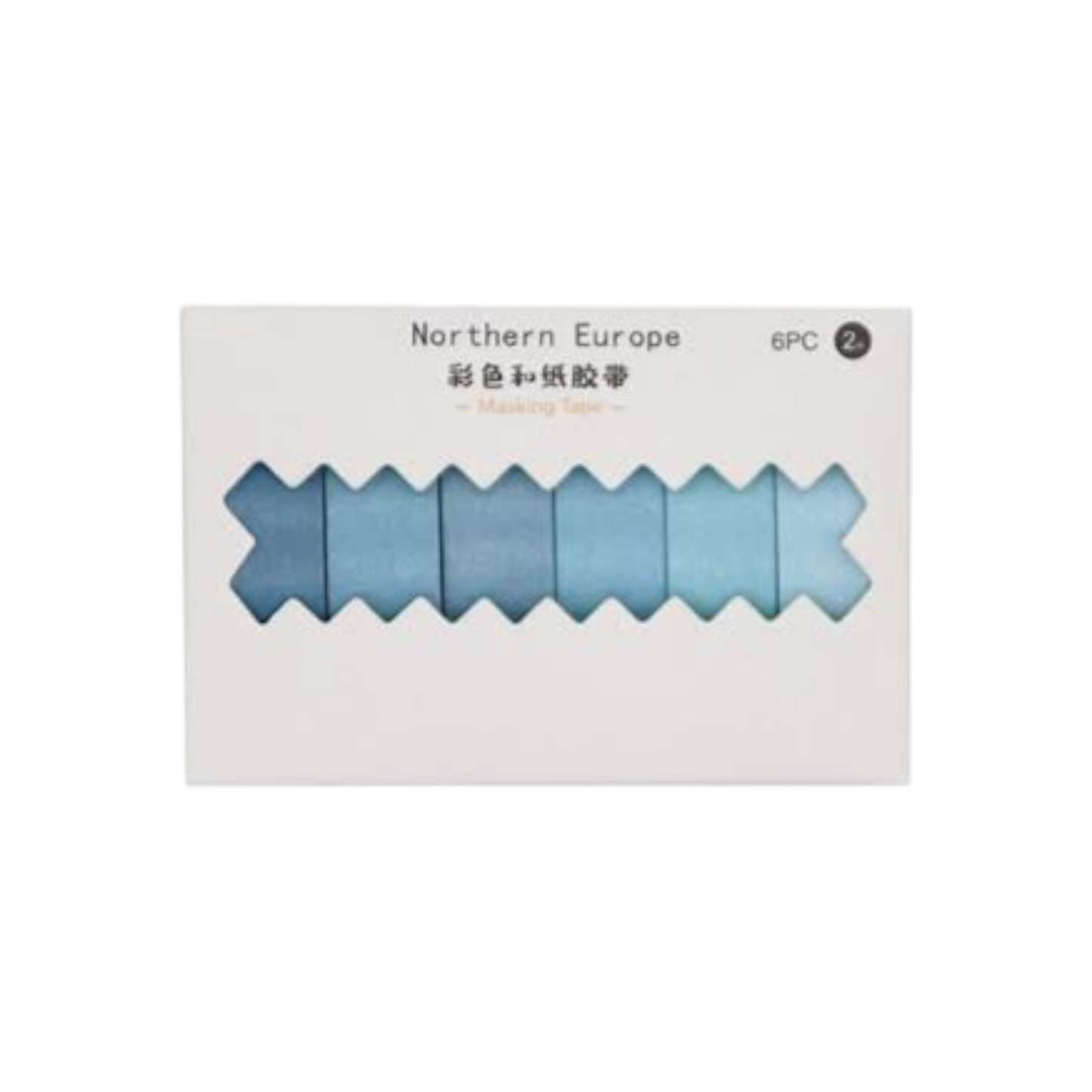 Masking Tape in 6 Different Shades