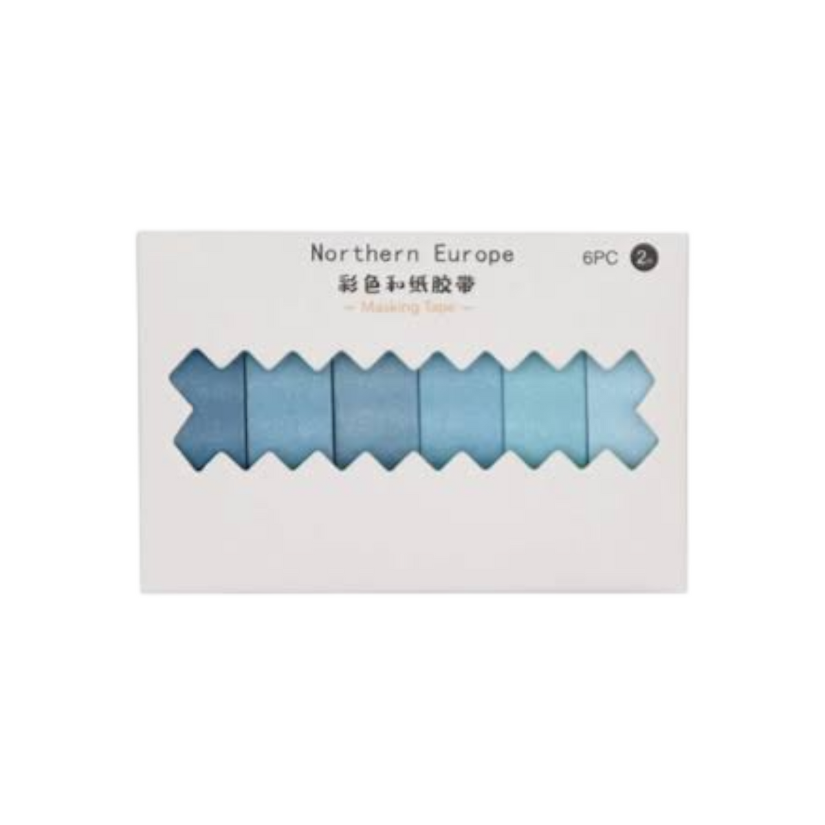 Masking Tape in 6 Different Shades