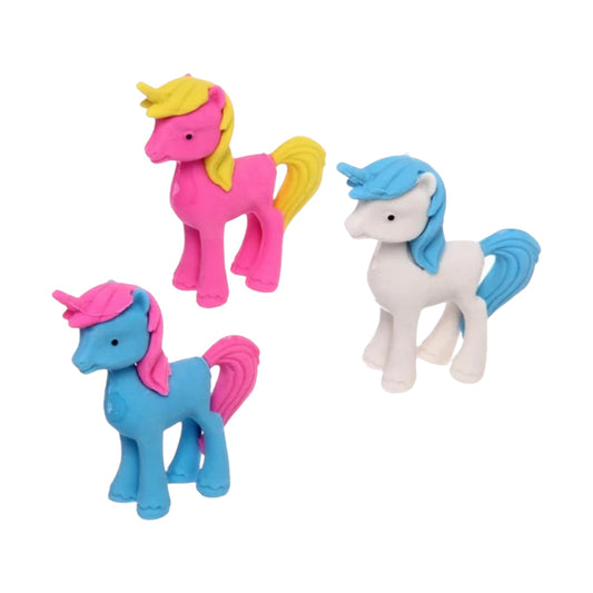 Eraser, Unicorn, 1 Piece, Multi color