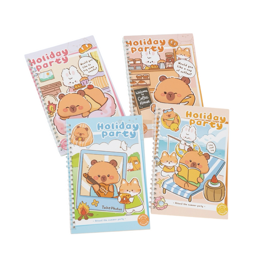 Spiral Binding Notebook with A Character Design – 60 sheets No.2346