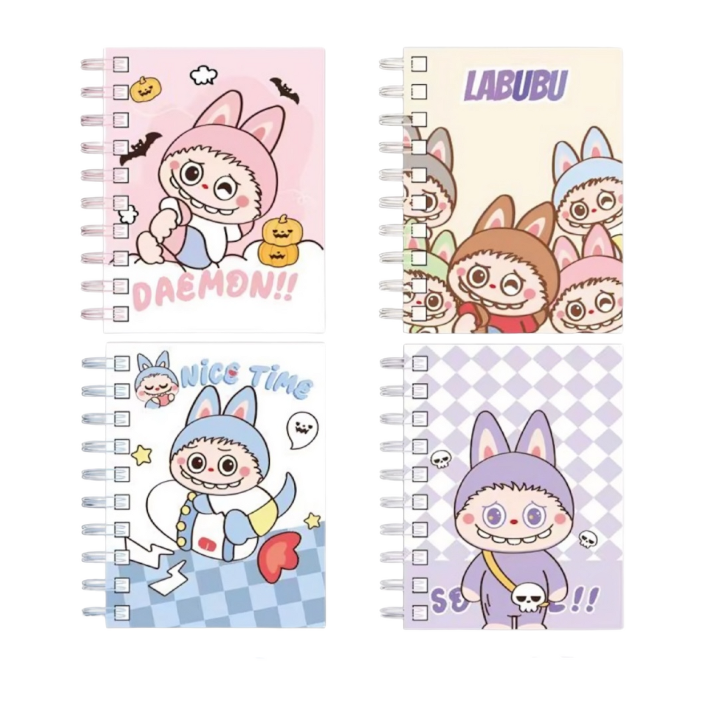 Spiral Binding Notebook with A Character Design – 60 sheets No.941