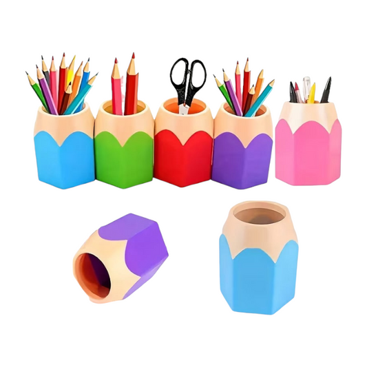 Pencil-Shaped Holders Designed for Organized Storage
