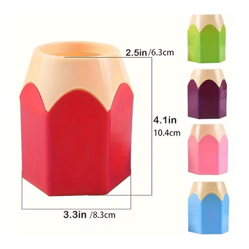 Pencil-Shaped Holders Designed for Organized Storage