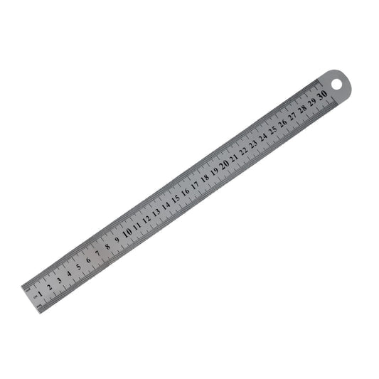 Ruler Maden Metal 30 Cm