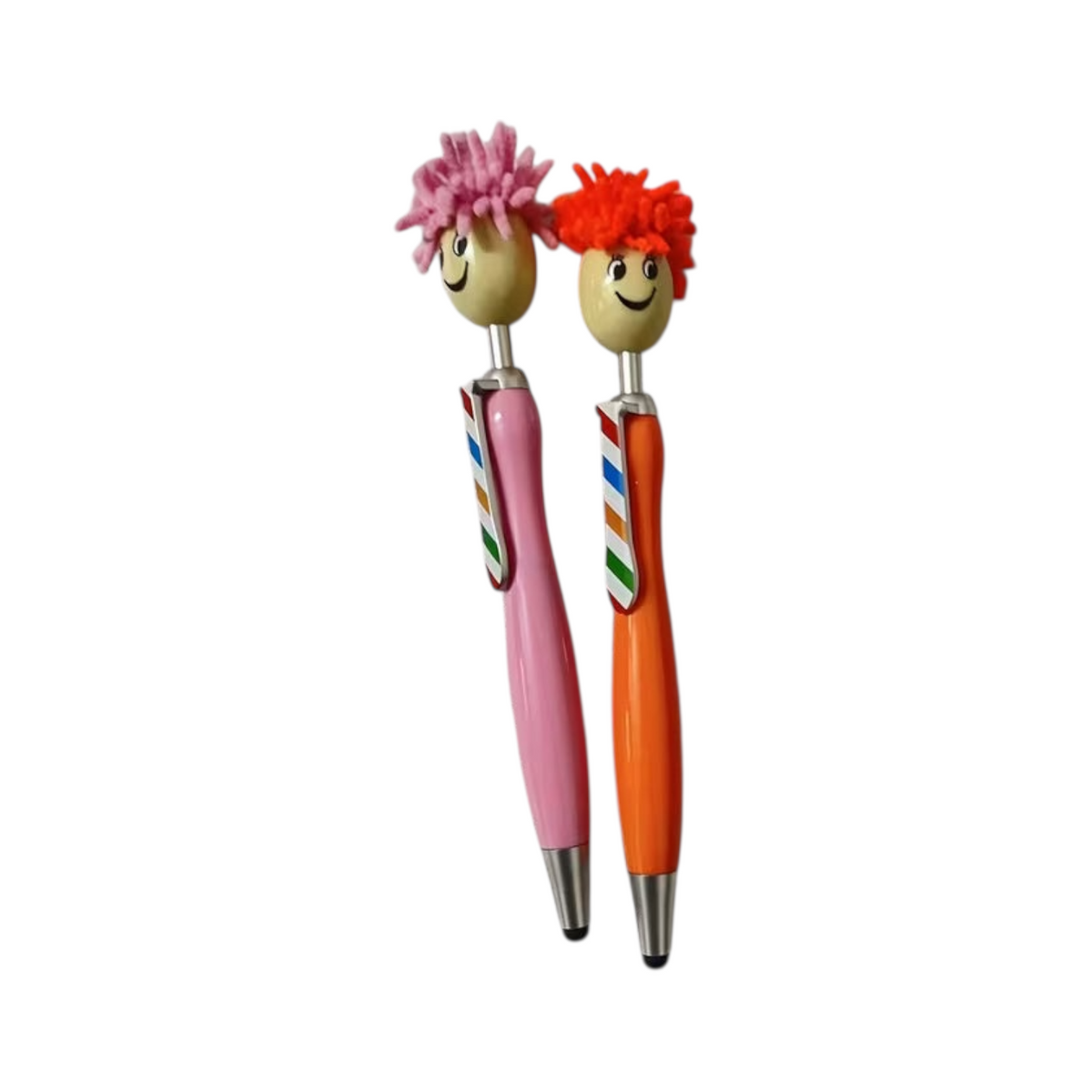 Retractable Fine Writing Tools. Made of plastic Featuring a Round Plastic Body - 1 Pen