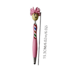 Retractable Fine Writing Tools. Made of plastic Featuring a Round Plastic Body - 1 Pen