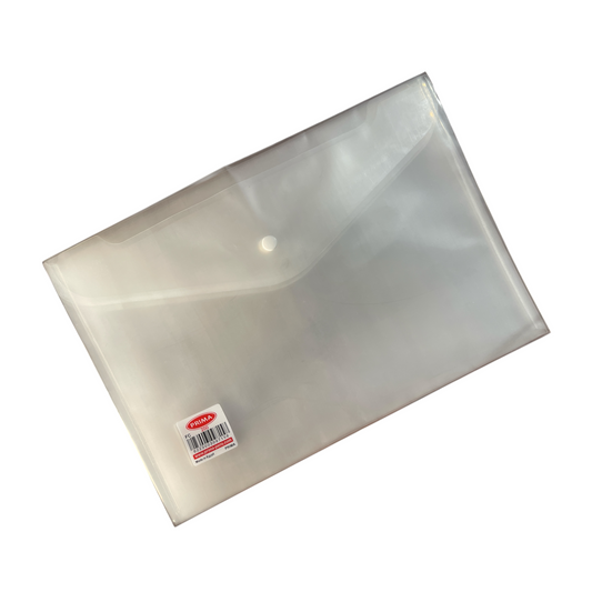 Prima Transparent Envelope Folder with Capsule FC 200 Clear