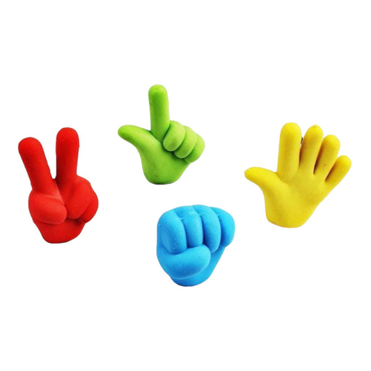 2in1 Eraser & Pencil Top Gestures Shape Set