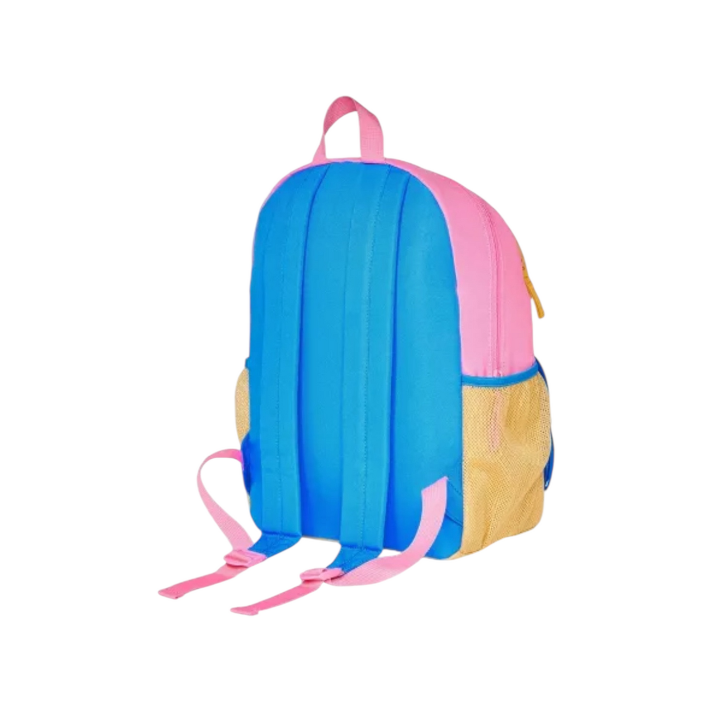 Kids' 16" Colorblock with Removable Patches Two Pocket Backpack
