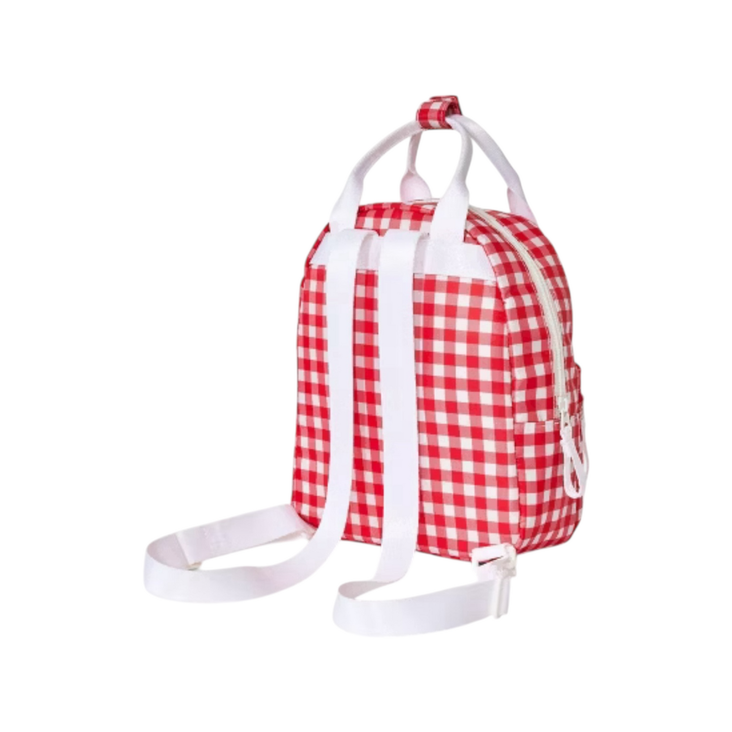 Girls' 10" Cherry and Gingham Mini Backpack