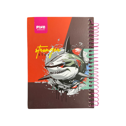 A5 Hard Cover Wired Notebook 100 - 160 - 240 Sheet - 56 Grams