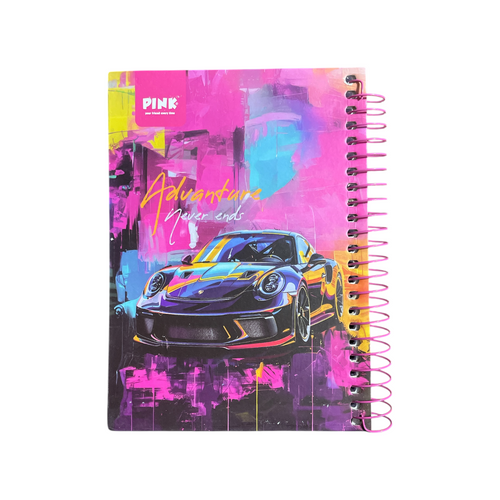 100 - 160 - 240 Sheet A5 Hard Cover Wired Notebook - 56 Grams