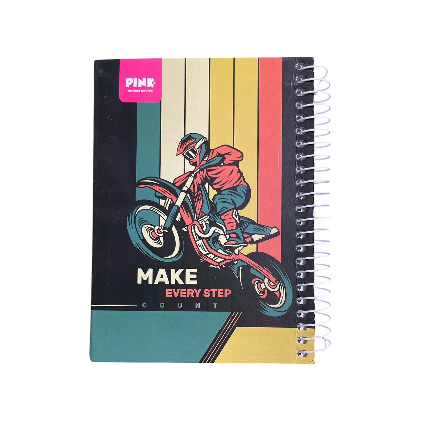 A5 Hard Cover Wired Notebook 100 - 160 - 240 Sheet - 56 Grams