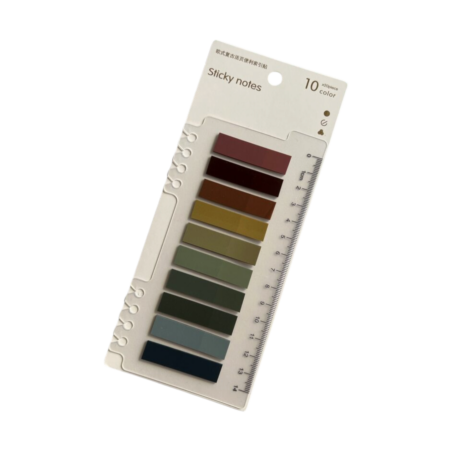 400 pcs Self-Adhesive Sticky Tabs Sticky Index Tabs for Books Page Markers Transparent Sticky Notes Colorful Notebooks Flags Strip Sticky Notes