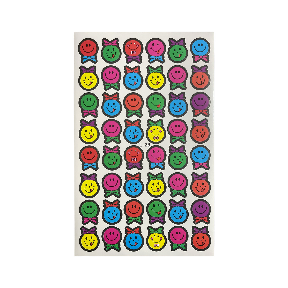 4 Sheets Stickers "Emotion icons