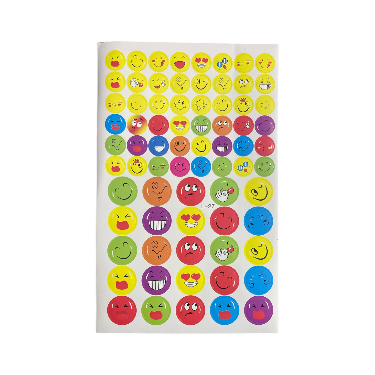 4 Sheets Stickers "Emotion icons