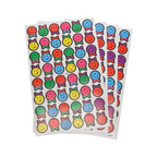 4 Sheets Stickers "Emotion icons