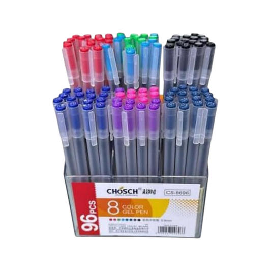 4 Gel ink Chosch CS-8696 Colour Pen 0.5mm