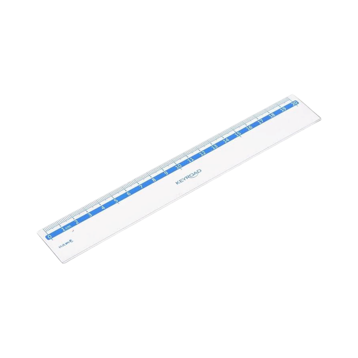 Transparent Plastic Ruler 20 cm – Keyroad Model KR971375