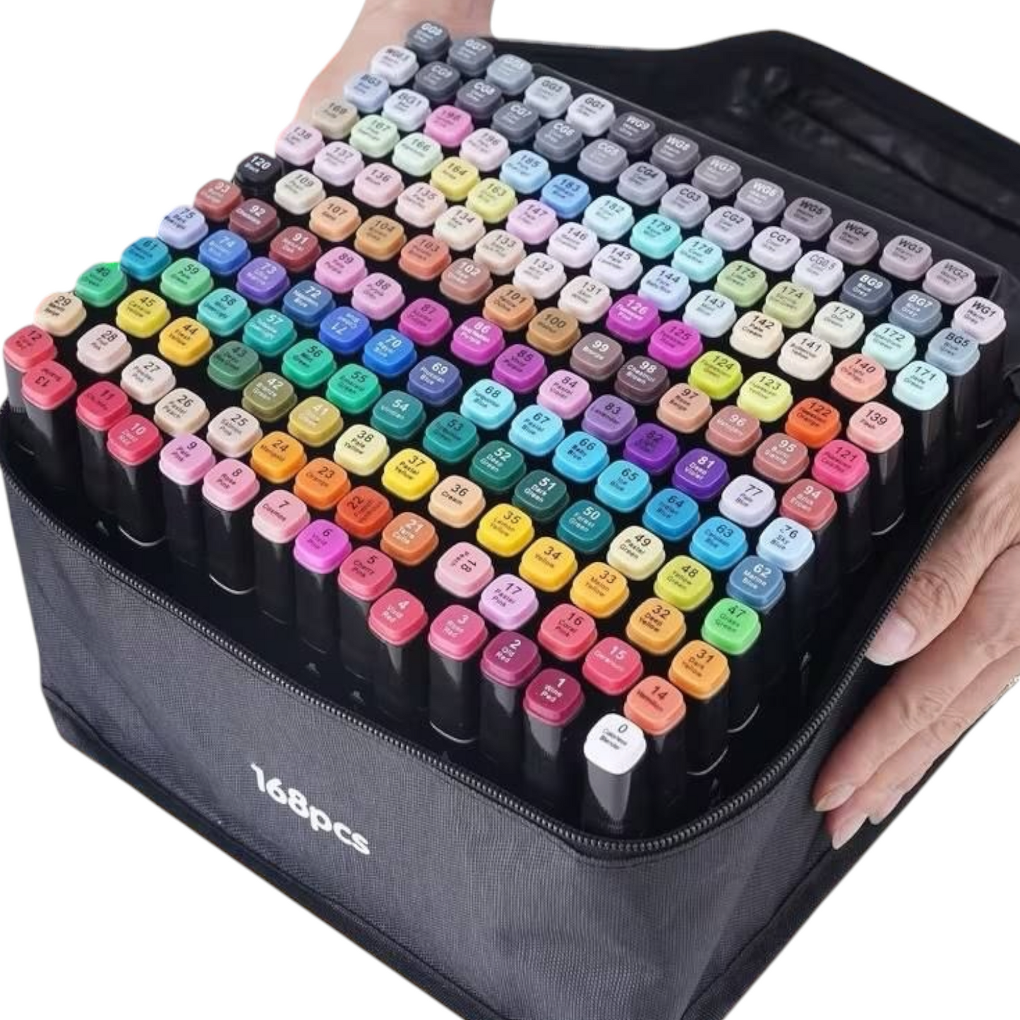 Markers Brush Dual Tip Brush & Chisel Tip Art Marker