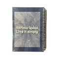 200 Sheet A5 Hard Cover Wired Notebook