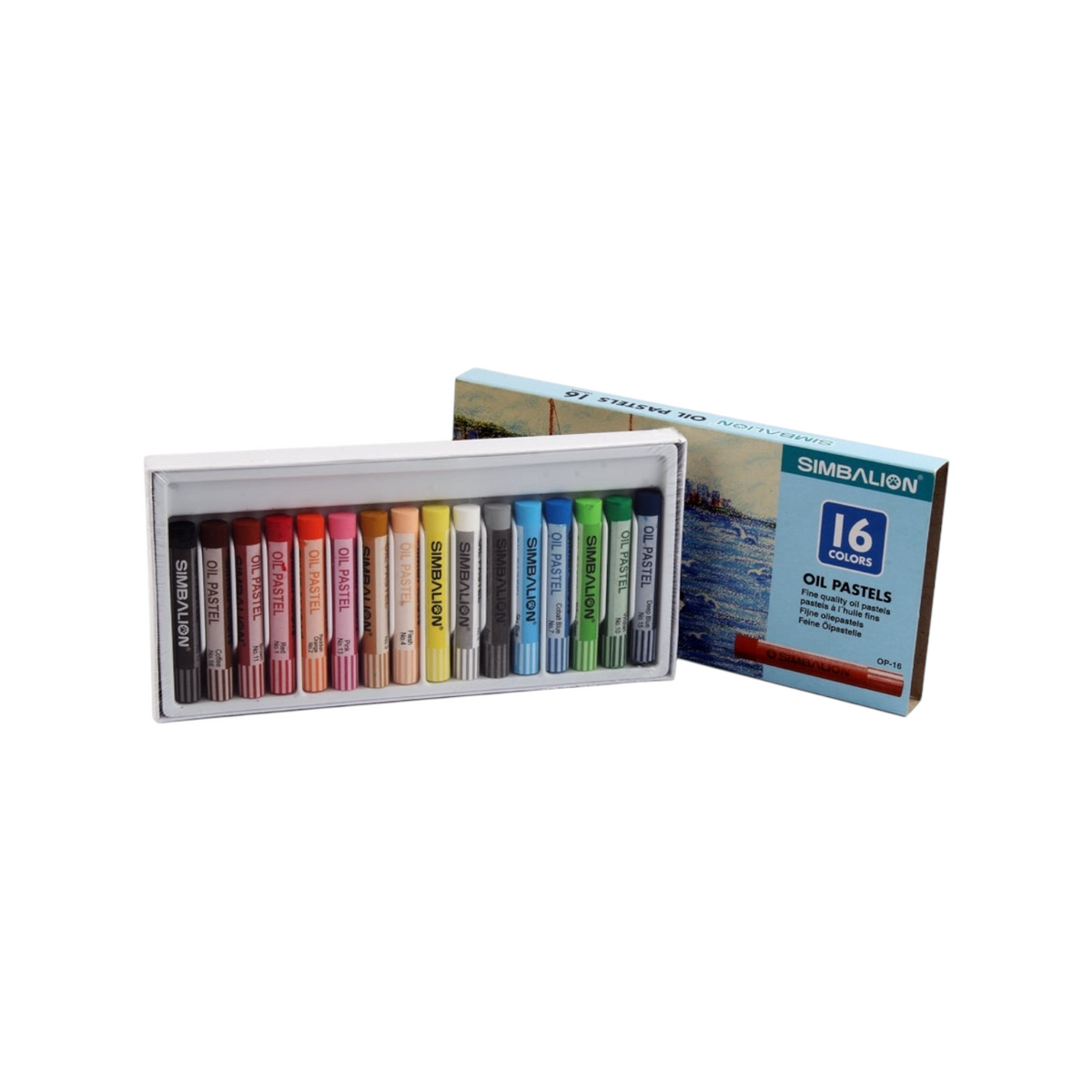 Oil Pastel Colors 12/16/24 Colors Shades – Simbalion OP