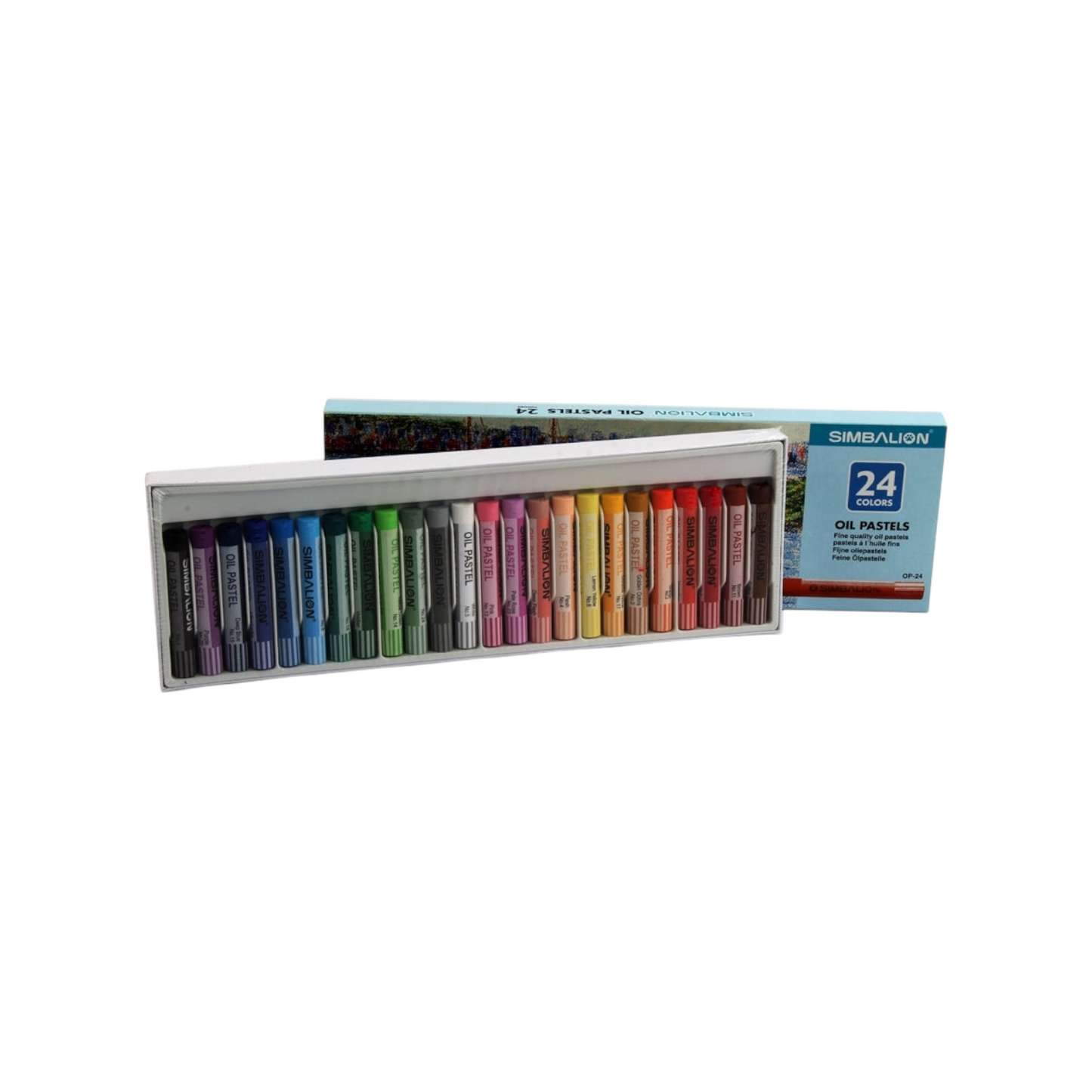 Oil Pastel Colors 12/16/24 Colors Shades – Simbalion OP