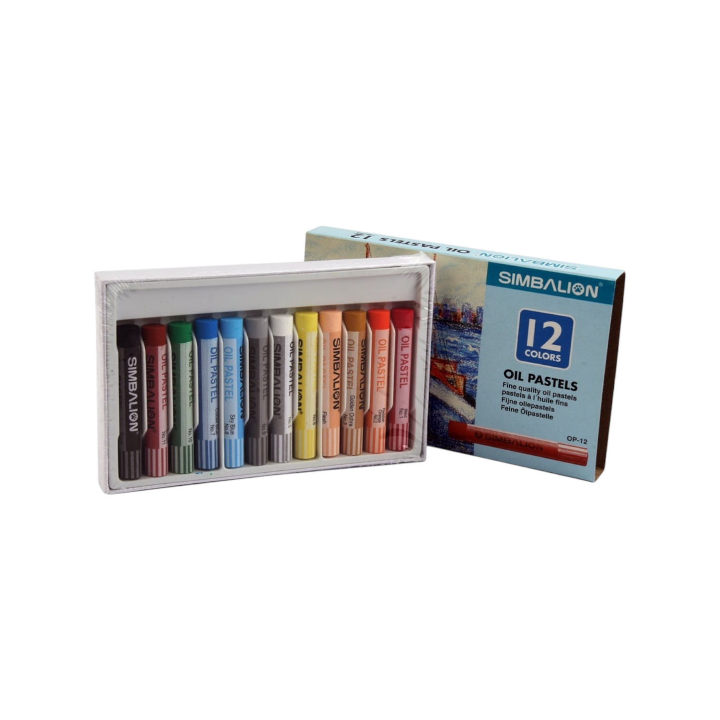 Oil Pastel Colors 12/16/24 Colors Shades – Simbalion OP