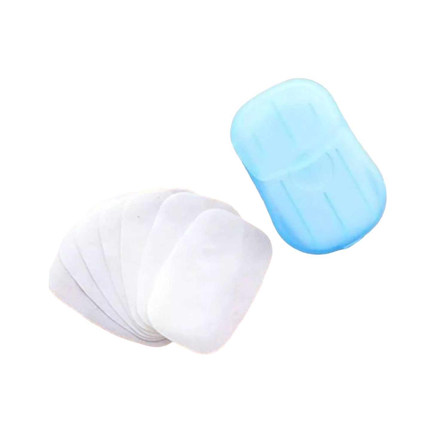 Portable Travel Soap Paper Sheets, Mini Disposable Soap Sheets