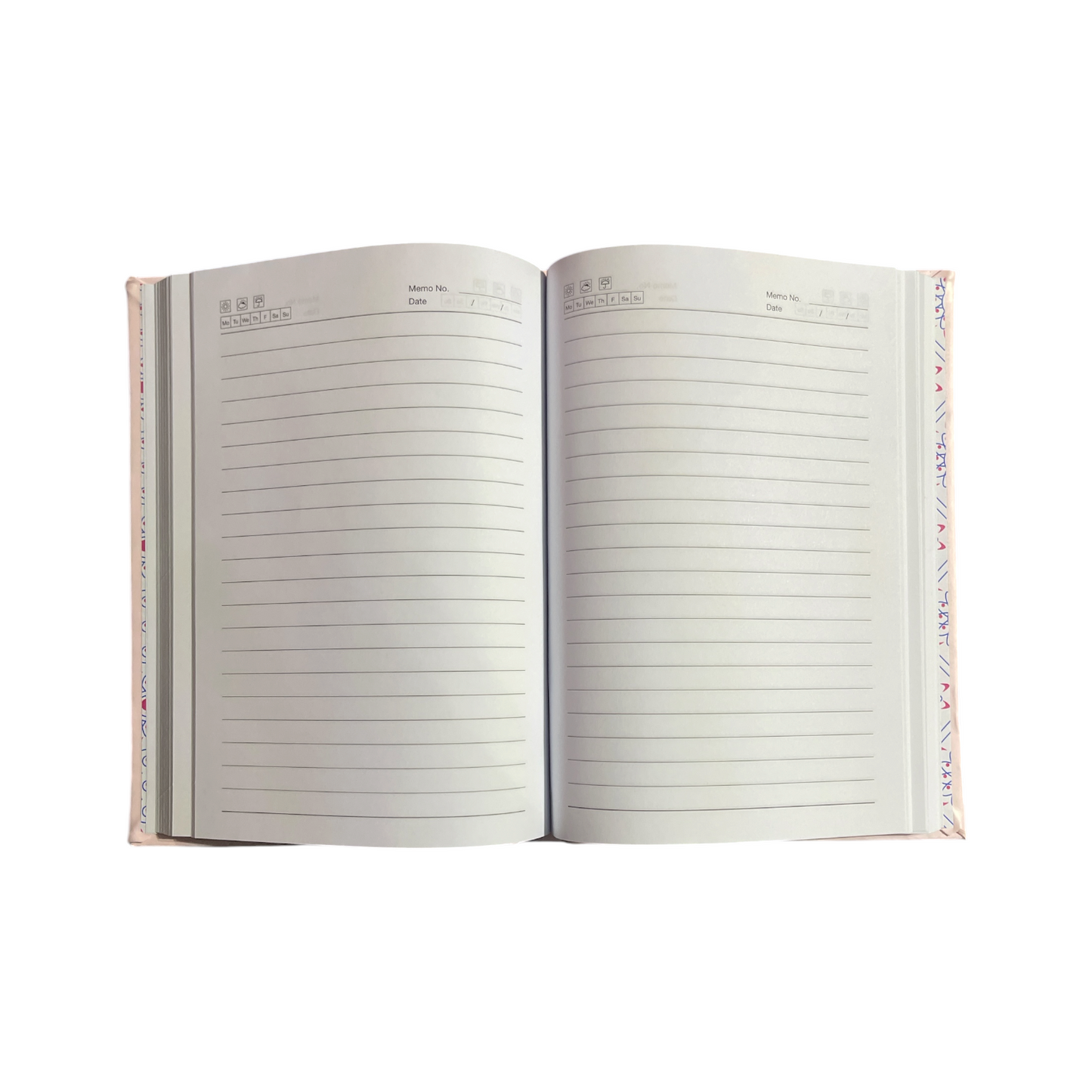 Hardcover Notebook sewing 192 Sheets A5 BE