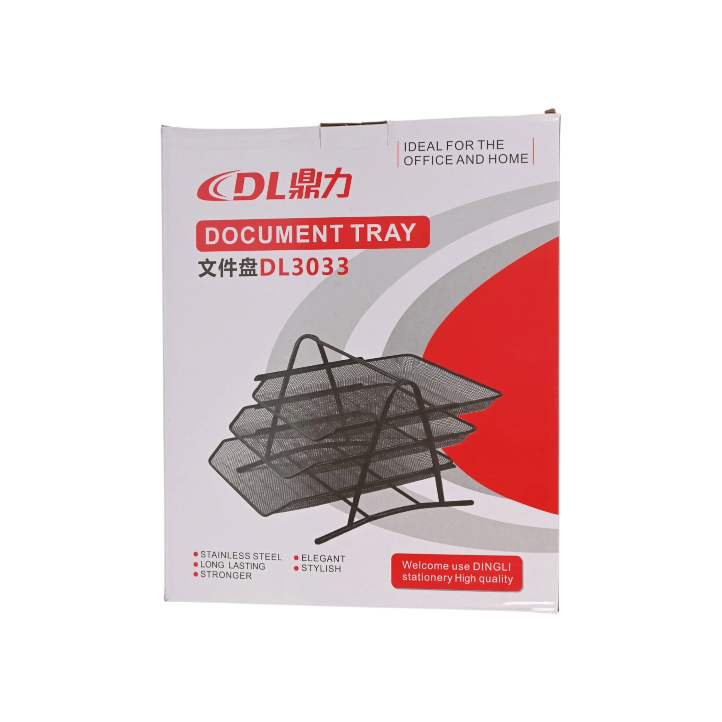 Desk Deposit Tray 3 Layer, A4 Letter Paper Mesh Storage Organizer