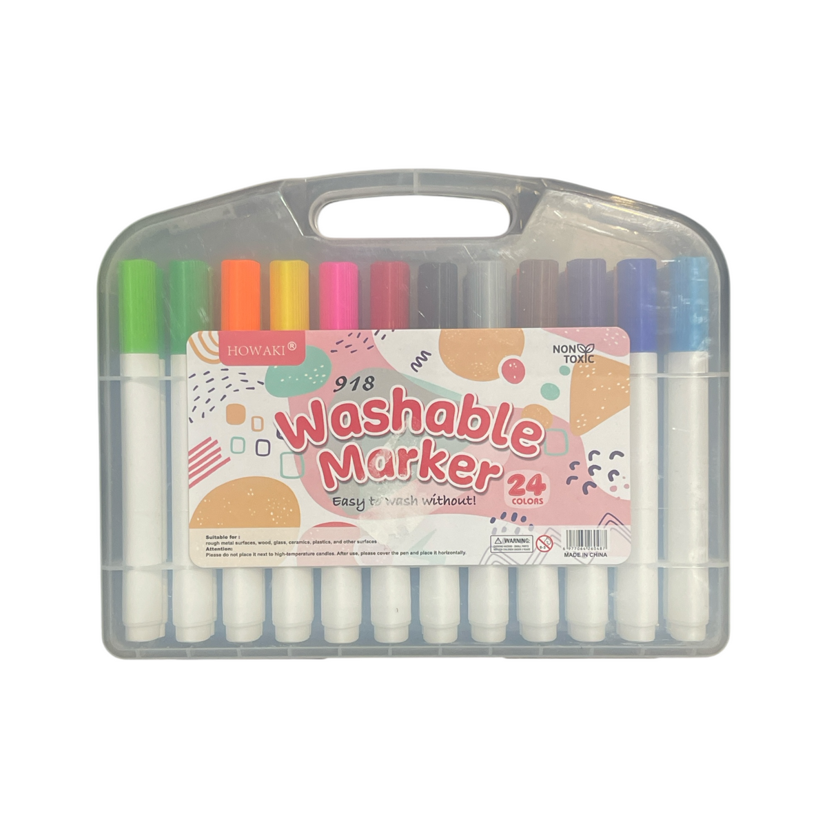 Washable Marker Permanent Triangle Set 12/18/24