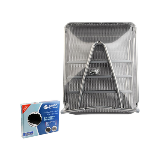 SIMBA 3-Tier Metal Mesh Tray Silver Model GS2003S
