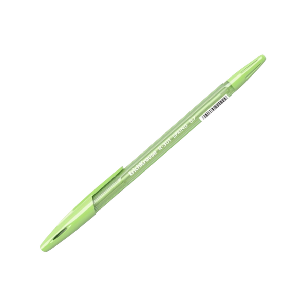 Erich Krause Ballpoint Pen 0.7 mm Blue EK R-301 Spring Stick translucent. colored case - 1 Pen