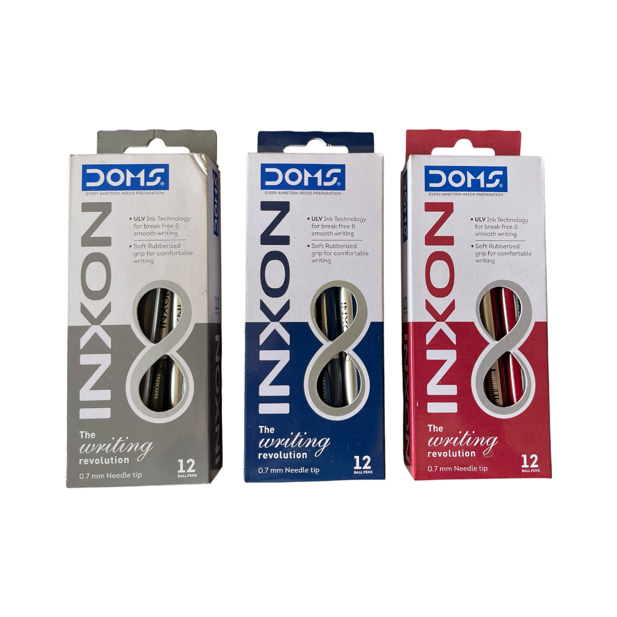 DOMS Inxon Ballpoint Pens 0.7mm - Multicolor